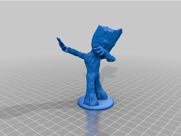 groot lenguado megagenio 3D print model - Mito3D