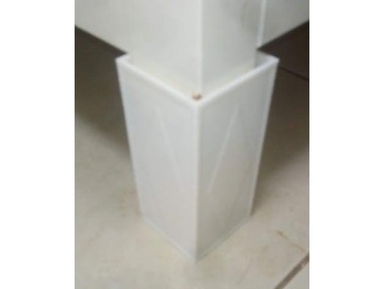 rhombus furniture leg cover cypher0 3d print model - Mito3D