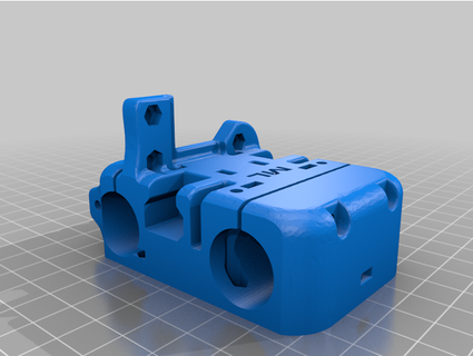 mk4 x carriage 45mm rod spacing 19mm bearingsstl thepickettfamily 3d print model - Mito3D