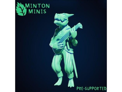 kobold bard mintonminis 3d print model - Mito3D