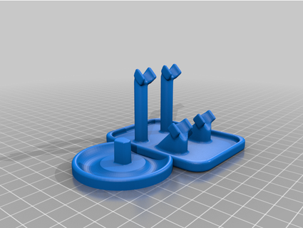 Oral 2x Bürste Base jonooter 3d print model - Mito3D