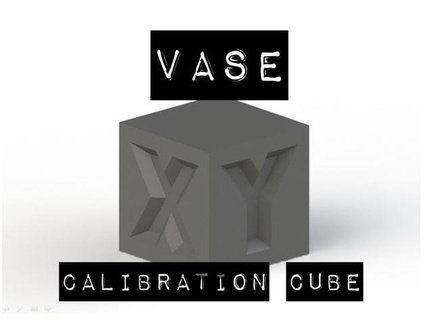 vase calibration cube xyz 20x20mm moesi1985 3d print model - Mito3D