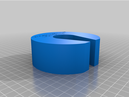 rosquilla puerta detener 2 anya 3d print model - Mito3D