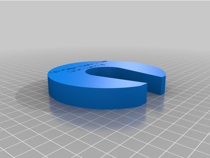 donut door stop 2 anya 3d print model - Mito3D
