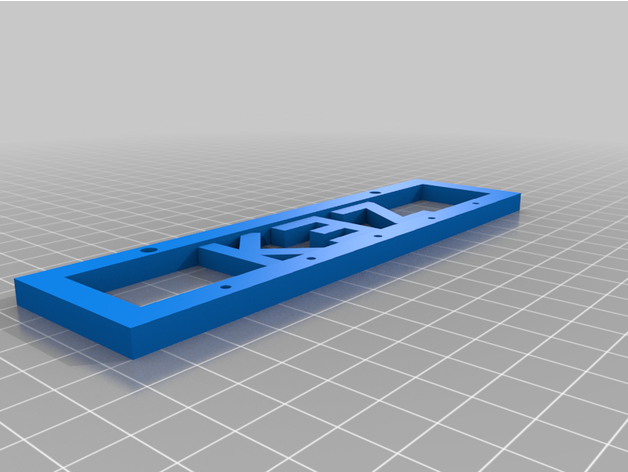 pe anahtarlar raf myrlin8 3D print model - Mito3D