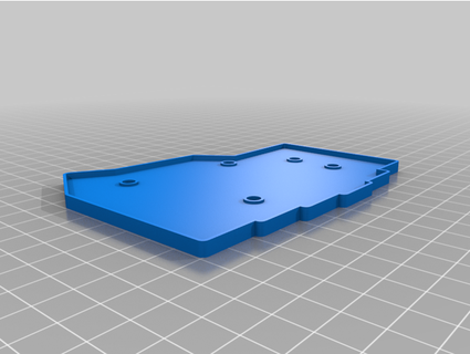 corne light slim case motobratan 3d print model - Mito3D