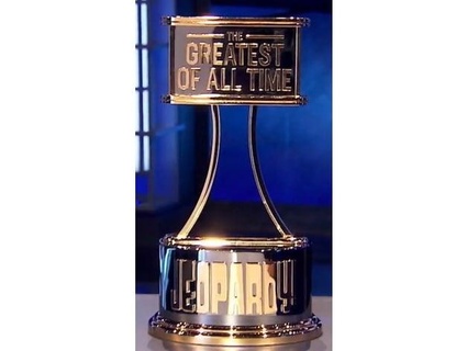 jeopardy greatest time trophies joey layer 3d print model - Mito3D