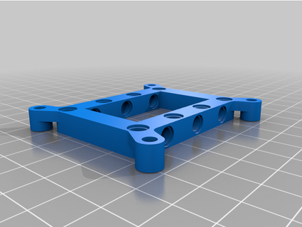 Lego suporte framboesa pi4 flo04 3d print model - Mito3D
