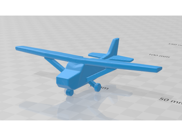 Cessna 172 badhairday93 3D print model - Mito3D