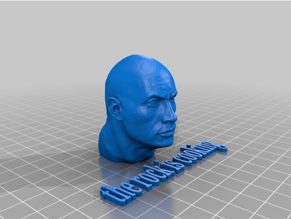 rock cabeza moorhuhn 3d print model - Mito3D