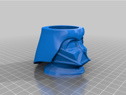 Darth Vader Yumurta Fincan taşralı 3d print model - Mito3D