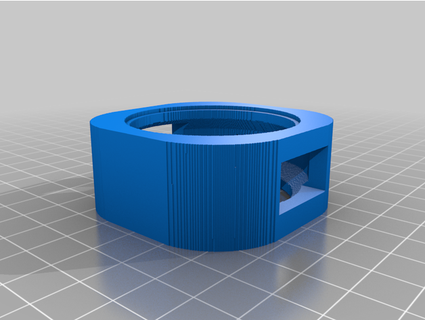 3d slash cable spool wheel case larger cord holes y0ul053 3d print model - Mito3D
