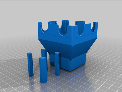 q ba maze piece 8 1 joiner manklar 3d print model - Mito3D