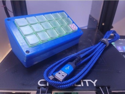 macro keypad stink2290 3d print model - Mito3D