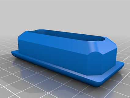 rectangular insertar tubo 70x30mm kreativ3d 3d print model - Mito3D