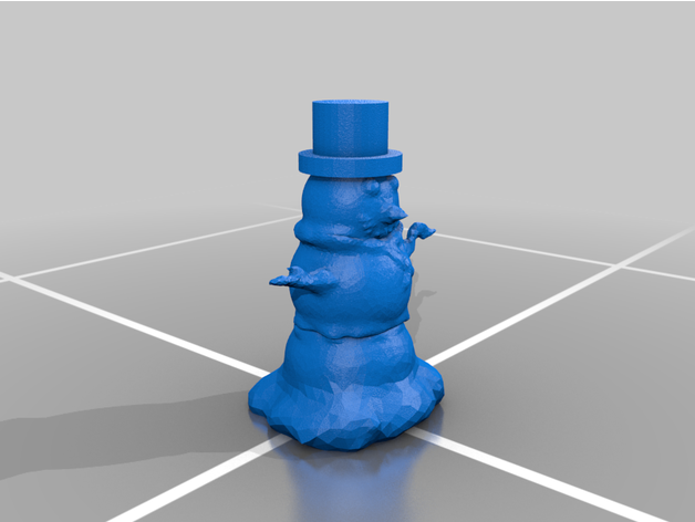 snowman apgoldberg 3D print model - Mito3D