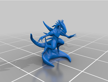 psychic alien joekester 3d print model - Mito3D