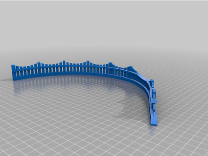 rond clôture lemax grandiose carrousel chrizzlibear 3d print model - Mito3D