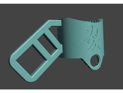 single arm elegoo saturn 45 build plate hanger shomsphotography 3d print model - Mito3D