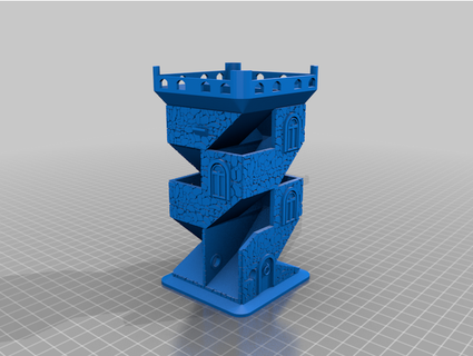 castello dado Torre gattamelata17 3d print model - Mito3D