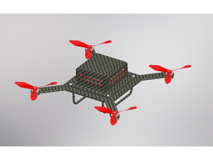 fpv Drohne 3dcomponents 3d print model - Mito3D
