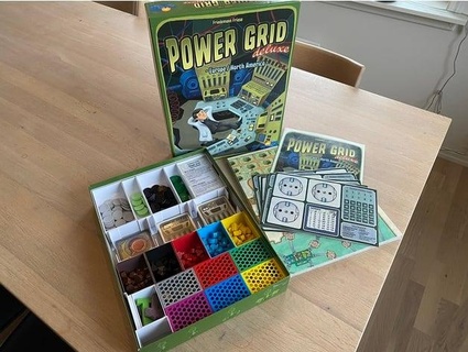 power grid deluxe board game insert snawk 3d print model - Mito3D
