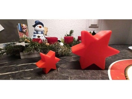 Noel dekorasyonu dekorasyonlar star ışık perry500 3d print model - Mito3D