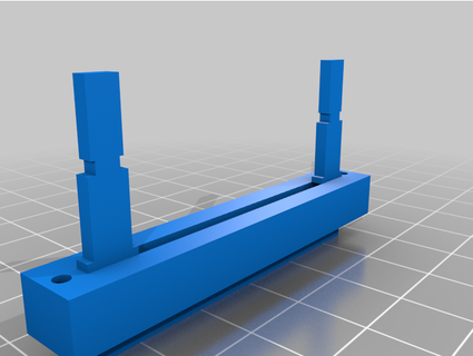 slide potentiometer xaray 3d print model - Mito3D