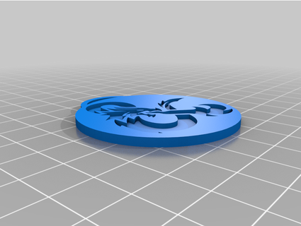 dnd ornamento cakesmasher 3d print model - Mito3D