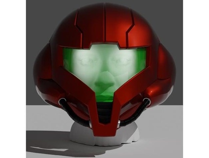 metroid casco Budwin 3d print model - Mito3D
