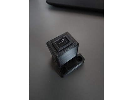 rocker switch small case 3d printer t-nut mount dutchcheesecake 3d print model - Mito3D