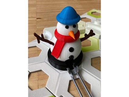 snowman gravitrax tsiuj 3d print model - Mito3D