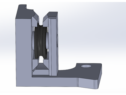 ender 3 filament roller obiwanpl 3d print model - Mito3D