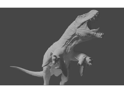 köpekbalığı ayısı Rex mrsilbarit 3d print model - Mito3D