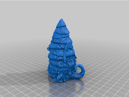 boisé parlant Noël arbre aulenback 3d print model - Mito3D