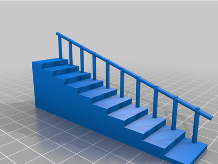 staircase villagescience 3d print model - Mito3D
