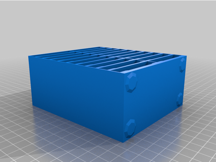 modular UPC estante sistema tecambrosía 3d print model - Mito3D