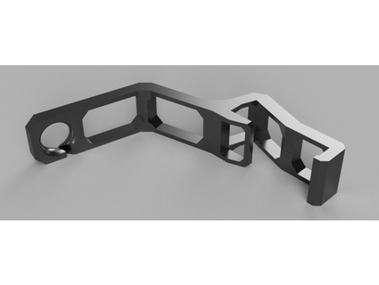 prusa i3 filamento guía rail mieczotronix 3d print model - Mito3D