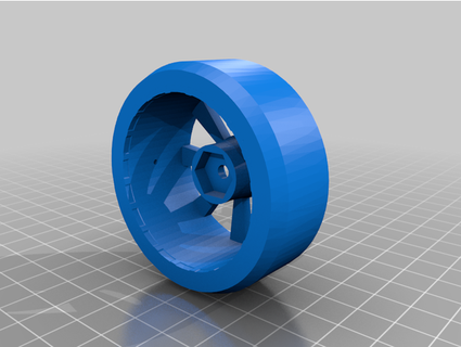 deriva rodas 1 10 rc faça 3d print model - Mito3D