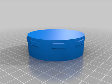 gopro hero 5 battery lens container webby962 3d print model - Mito3D