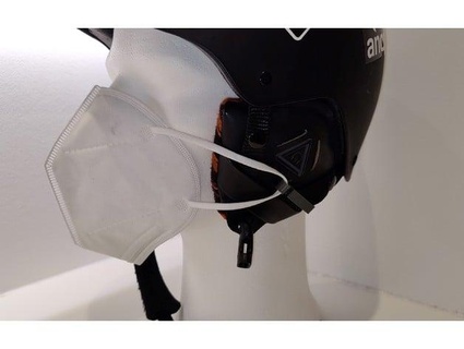 mascarar gancho esqui capacete akihl 3d print model - Mito3D