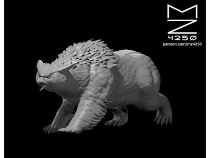 owlbears in esecuzione mz4250 3d print model - Mito3D