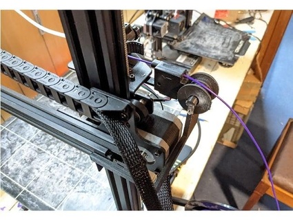 anycubic Quirón filamento guía rail v2 comentarios ultrasuperman1001 3d print model - Mito3D