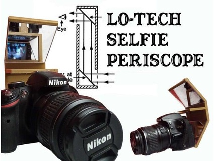 Nikon d3200 selfie periscopio dslr válvula píxel 3d print model - Mito3D
