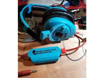 skullcandy skullcrusher wired headphone cable repair yehsk8rz 3d print model - Mito3D