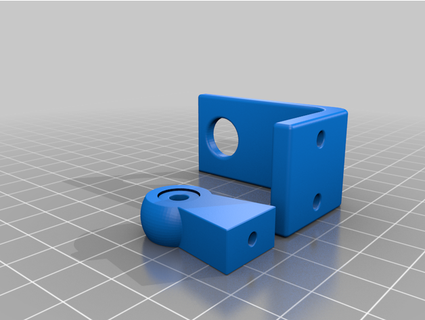 top mount swiveling cable guide dakhunter 3d print model - Mito3D