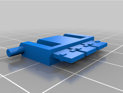 asus g01 keyboard foot - rubber verison matthewtrainsyt 3d print model - Mito3D