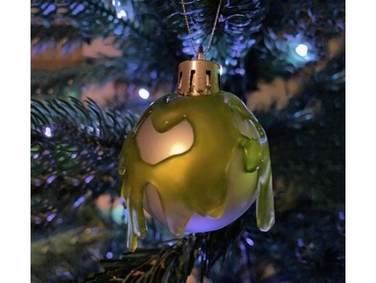 slimed holiday ornament imperialwalker 3d print model - Mito3D