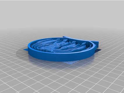 avatar woodsprite disney ear magnet c17lm 3d print model - Mito3D