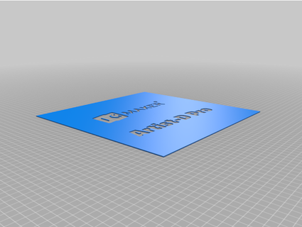 artist-d pro cura platform mlhilljr 3d print model - Mito3D